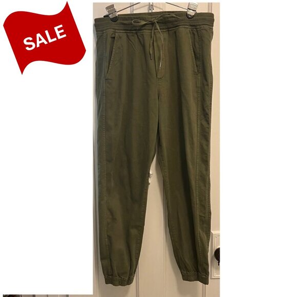 SALE!!!  Women's Gap cargo pants army green size medium - Picture 1 of 10
